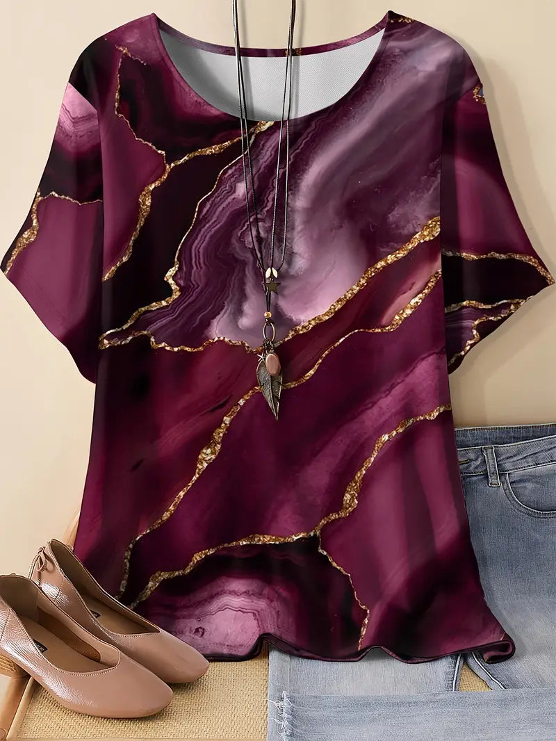 3D Print Casual Tee for Everyday Wear